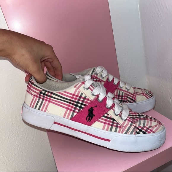 Pink Polo By Ralph Lauren Shoes - Picture 3 of 9
